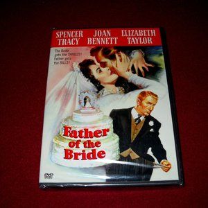 Father of the Bride DVD, 1950 Version Warner Brothers "New Sealed"